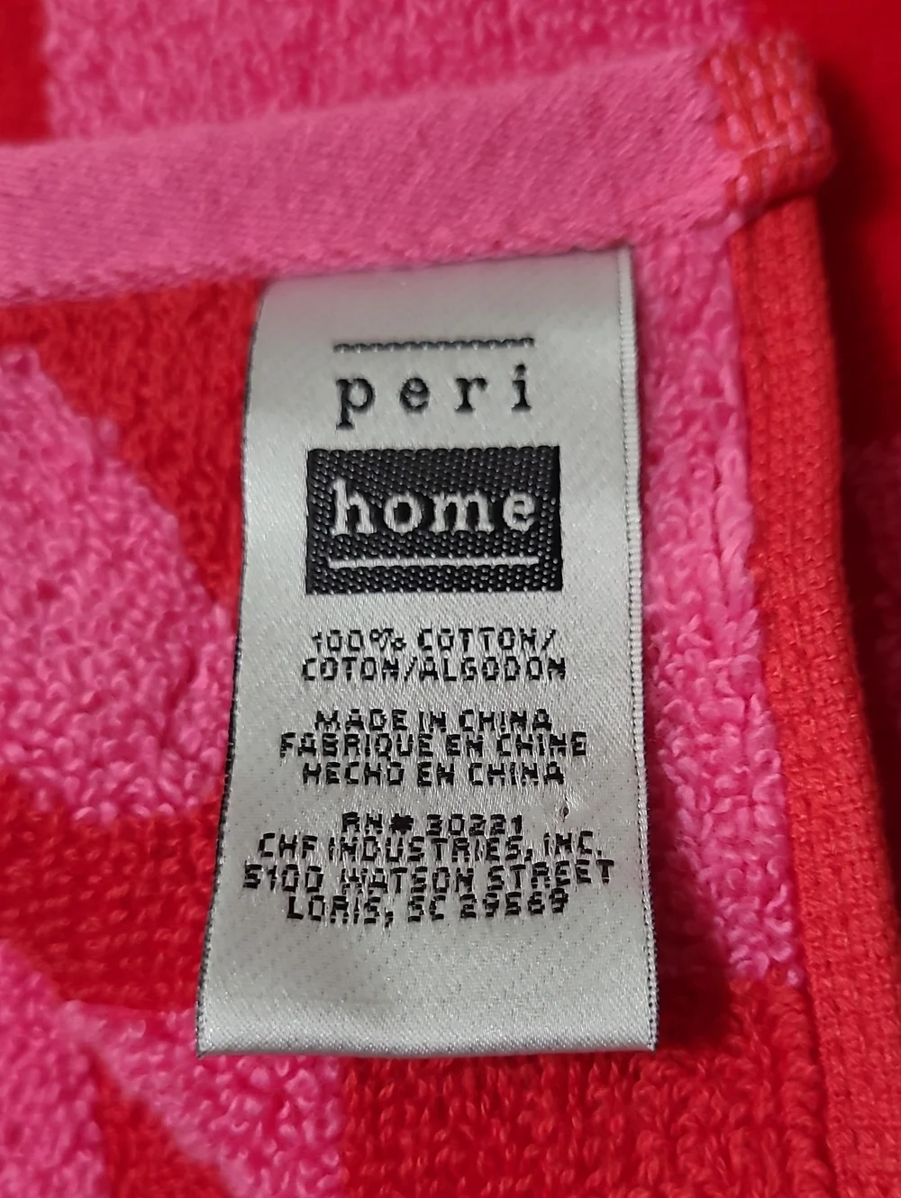 Peri Home Game Of Love Checkerboard Towel Set